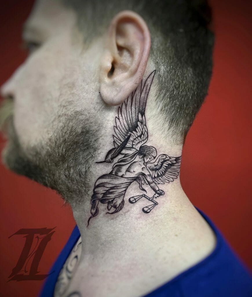 50 Best Angel Tattoos For Men: Ideas And Designs 2023 | FashionBeans