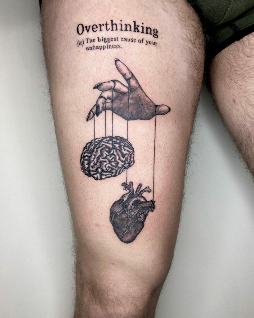 Overthinking Mental Health Awareness Tattoos