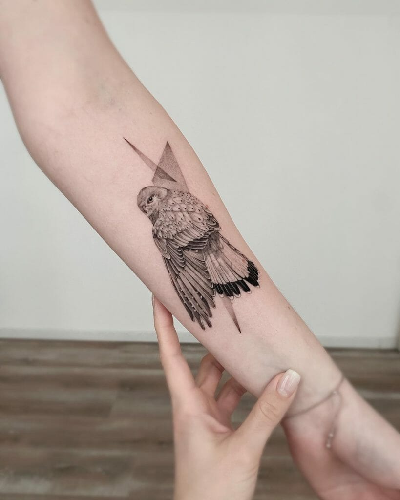 Realistic Owl Tattoo