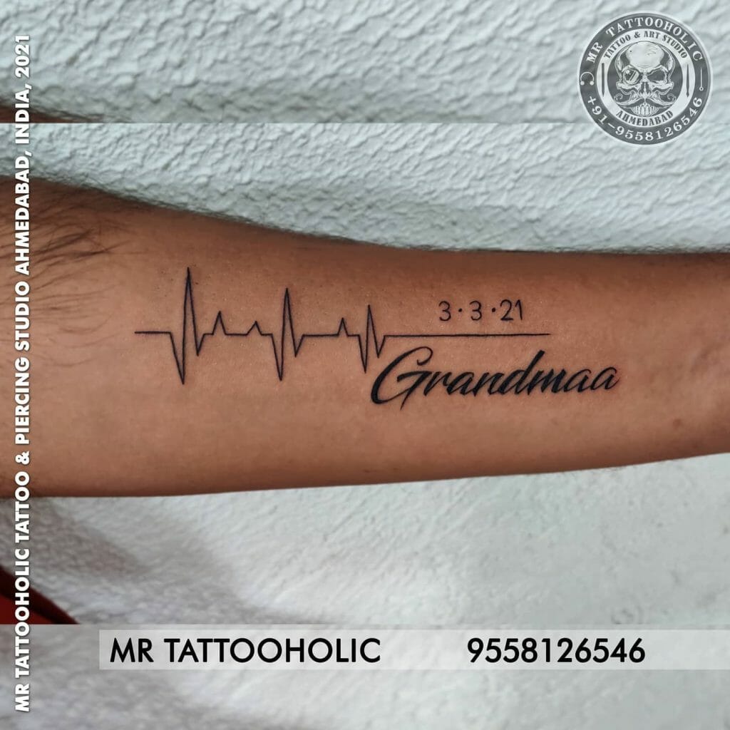 Remembrance RIP Grandma Tattoo