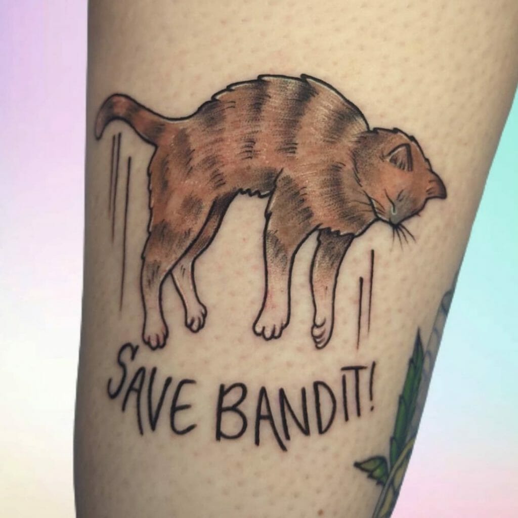 Save Bandit Funny The Office Tattoo Ideas Small