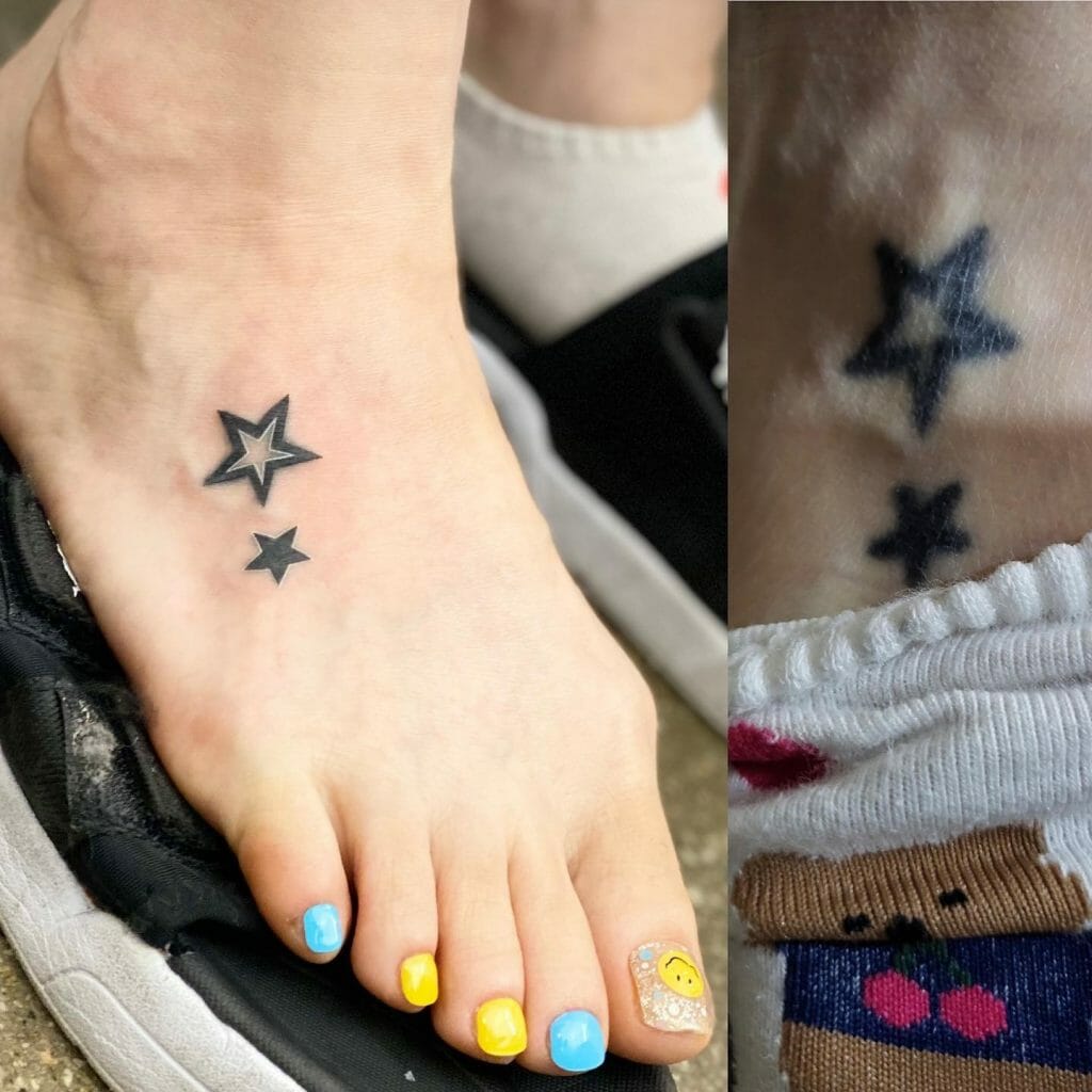 101 Best Star Tattoo on Foot Ideas That Will Blow Your Mind! - Outsons