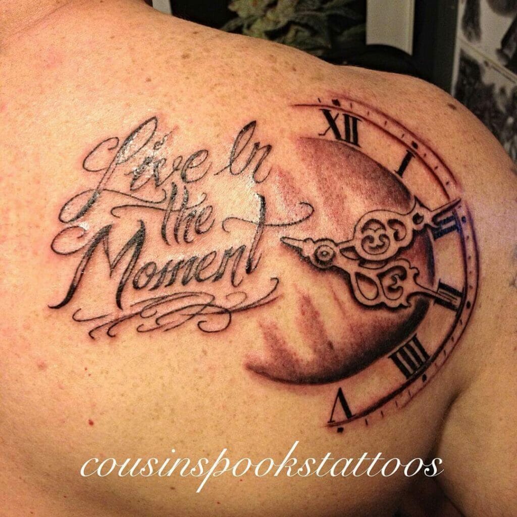 Live The Moment Tattoo