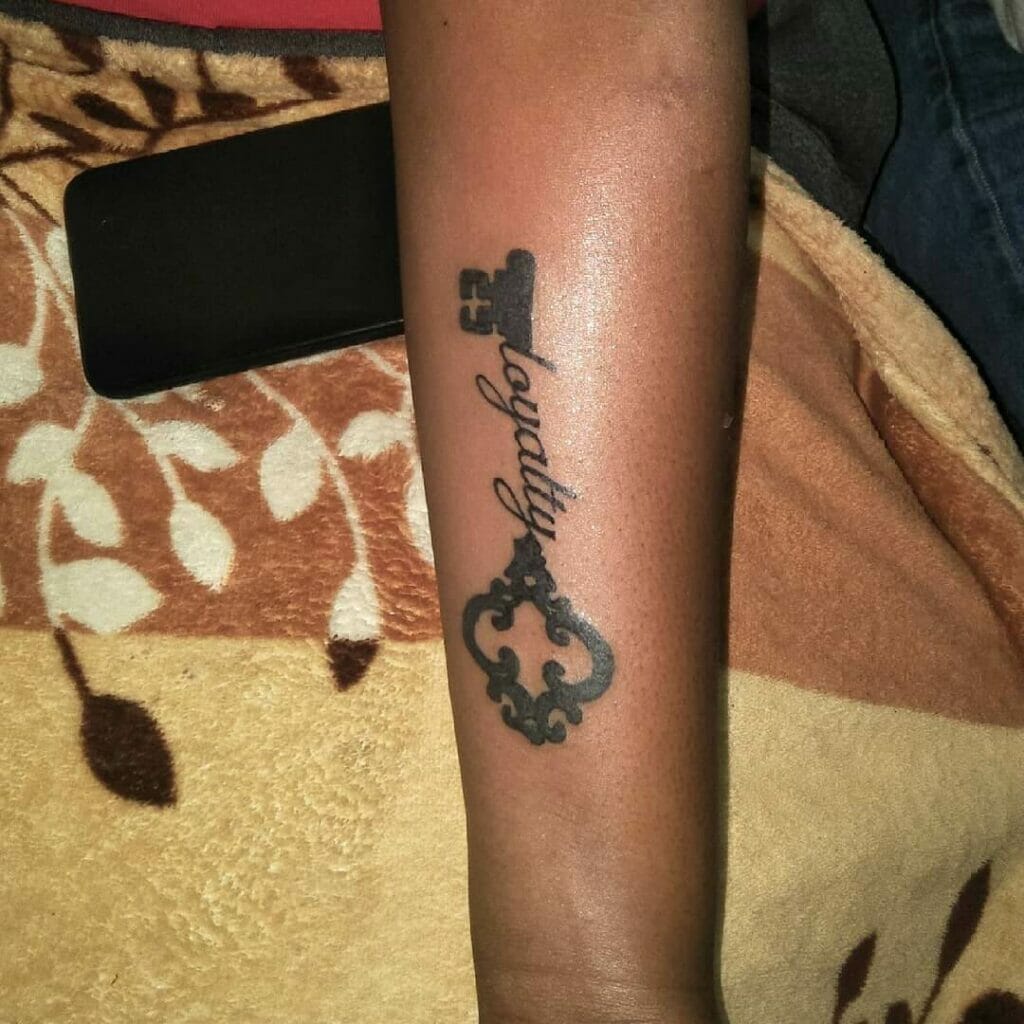 Loyalty Over Royalty Tattoo