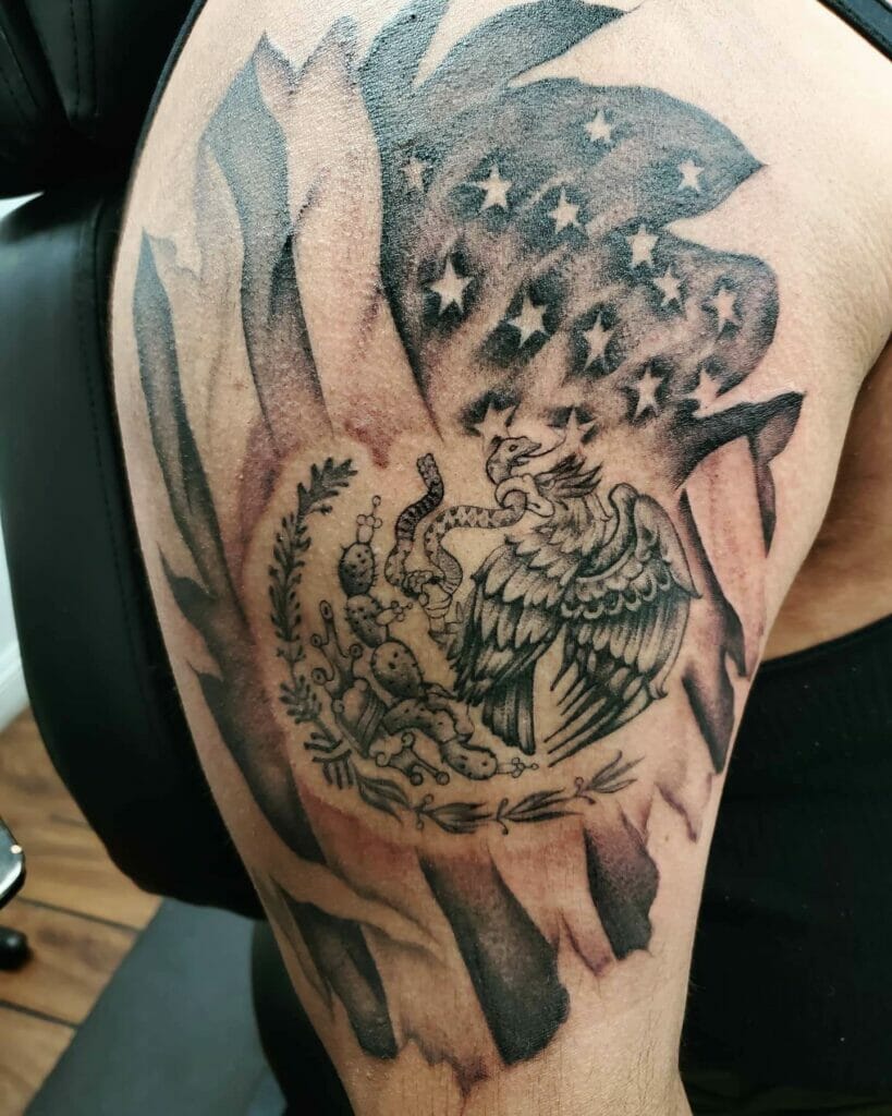 Mexican American Heritage Tattoo