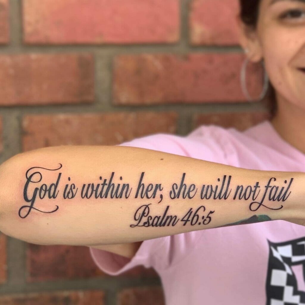 Psalm 46 5 Tattoo