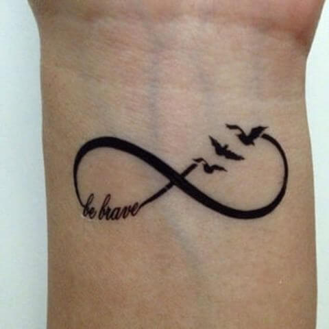 Divergent Infinity Tris Tattoo