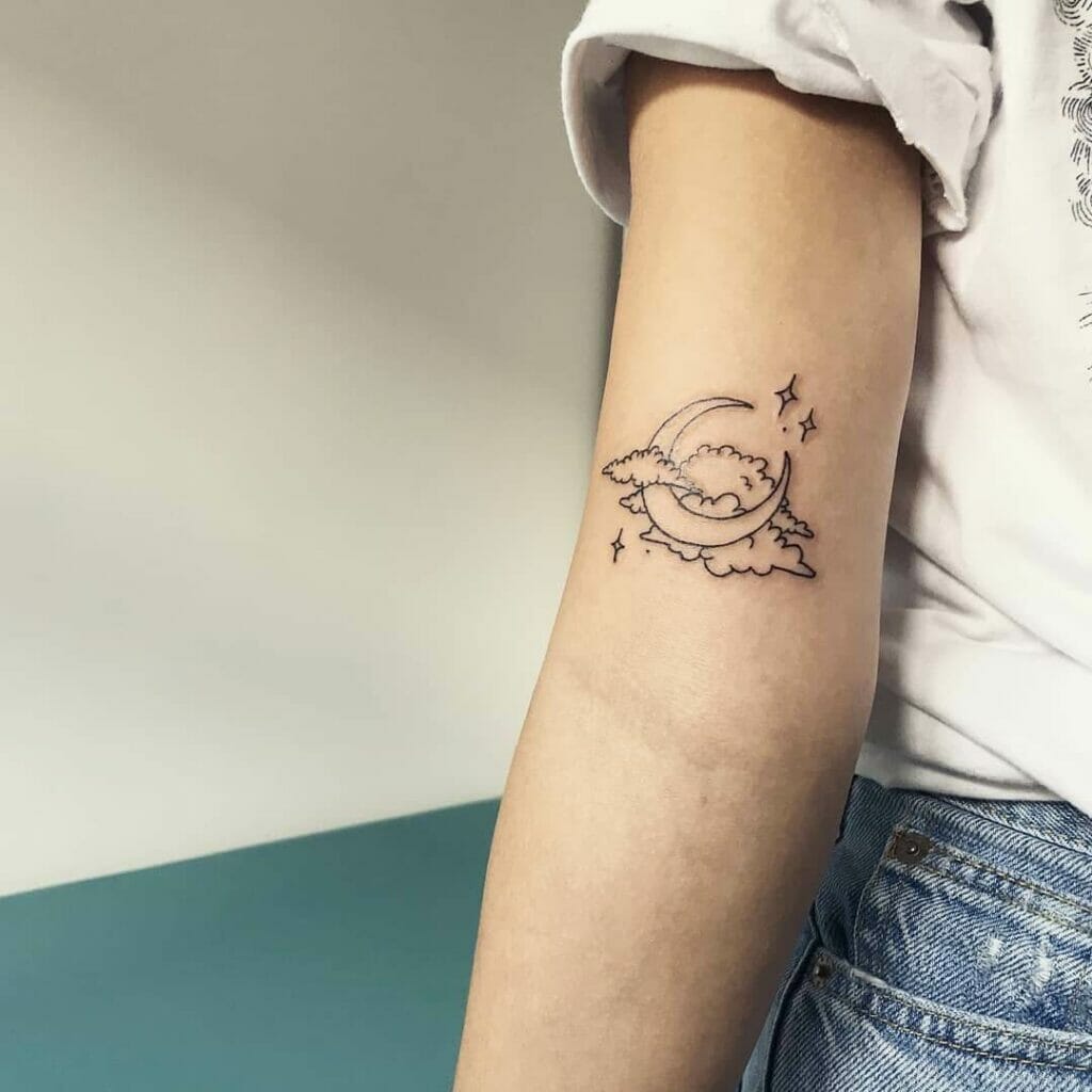 101 Best Clouds And Stars Tattoo Ideas That Will Blow Your Mind! - Outsons