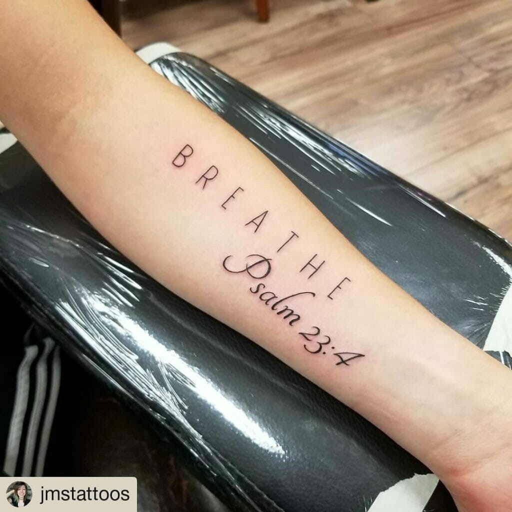 The Breathe Tattoo