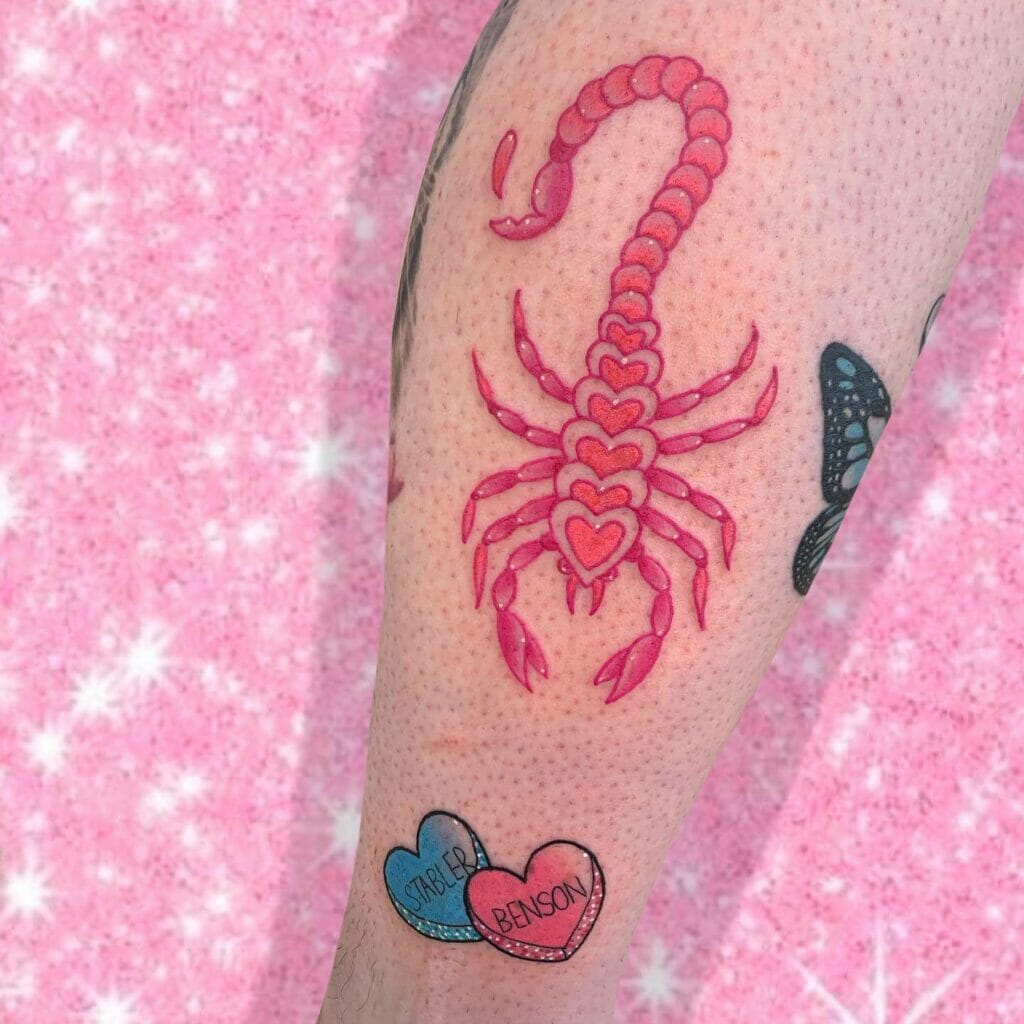 With Heart Tattoo  Scorpion for Tom By Cas For bookings with Cas please  email withhearttattoogmailcom  Facebook