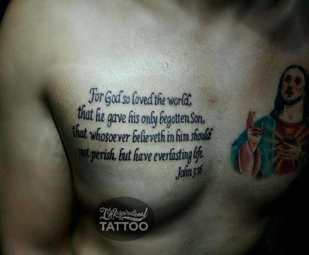 Words Of The King Tattoo