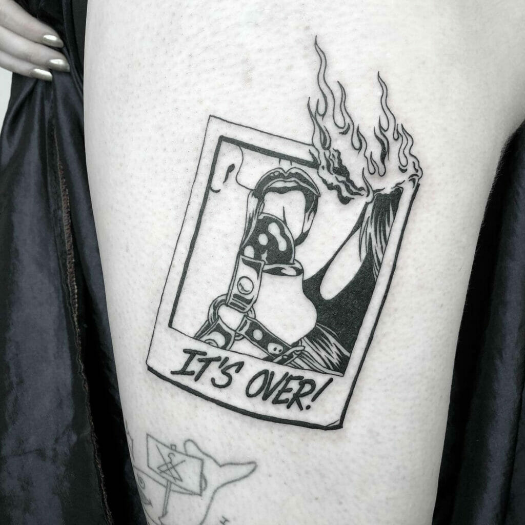 Filthy It's Over Tattoo Design