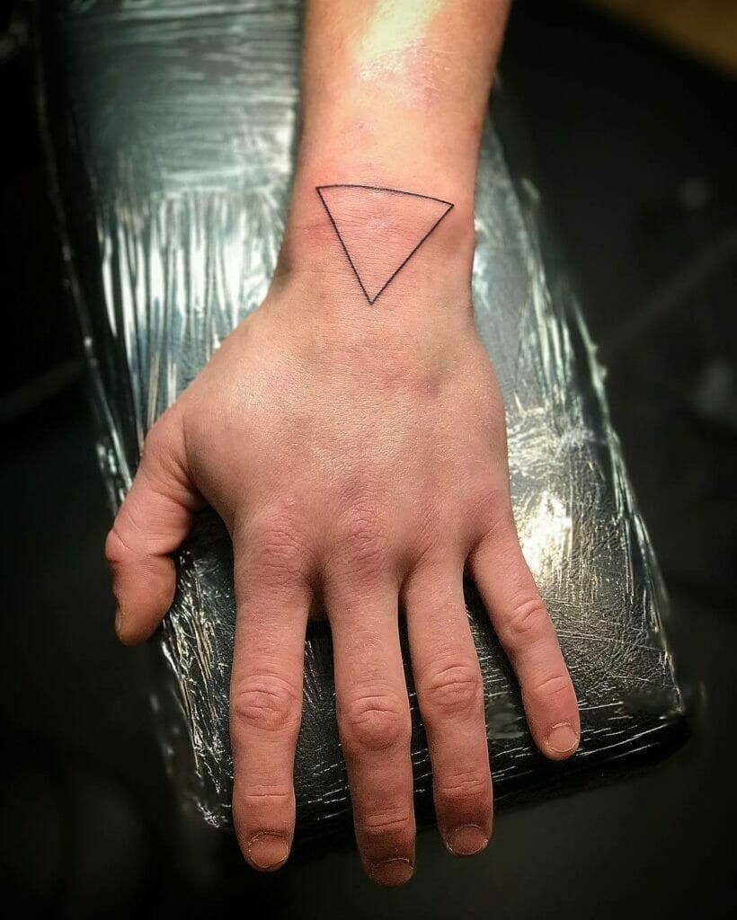 AA Symbol Tattoo