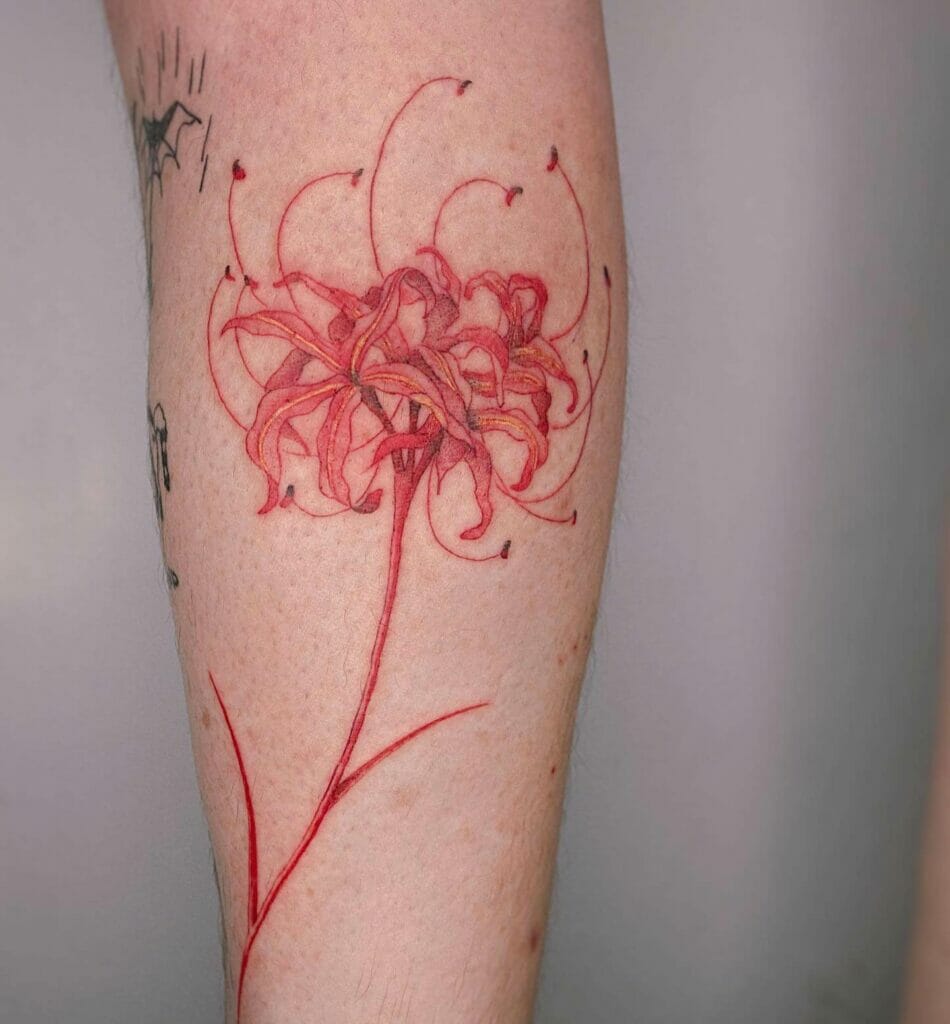 Red Spider Lily Tattoo