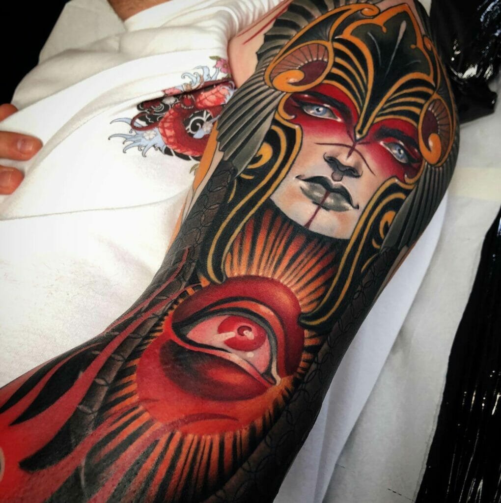 Stunning Valkyrie Tattoo Sleeve Ideas for You