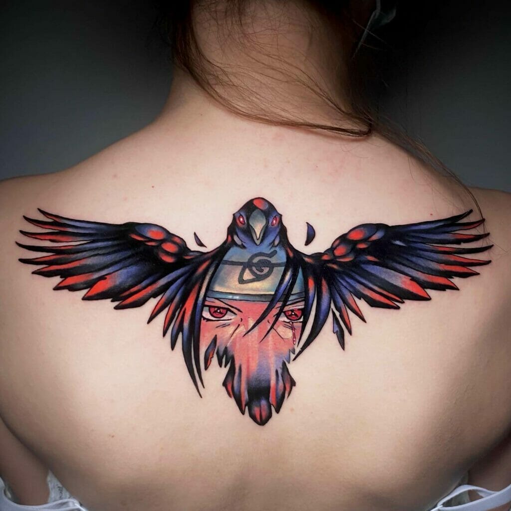 Itachi Crow Tattoo