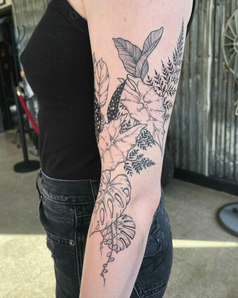 House Plant Lovers Tattoo
