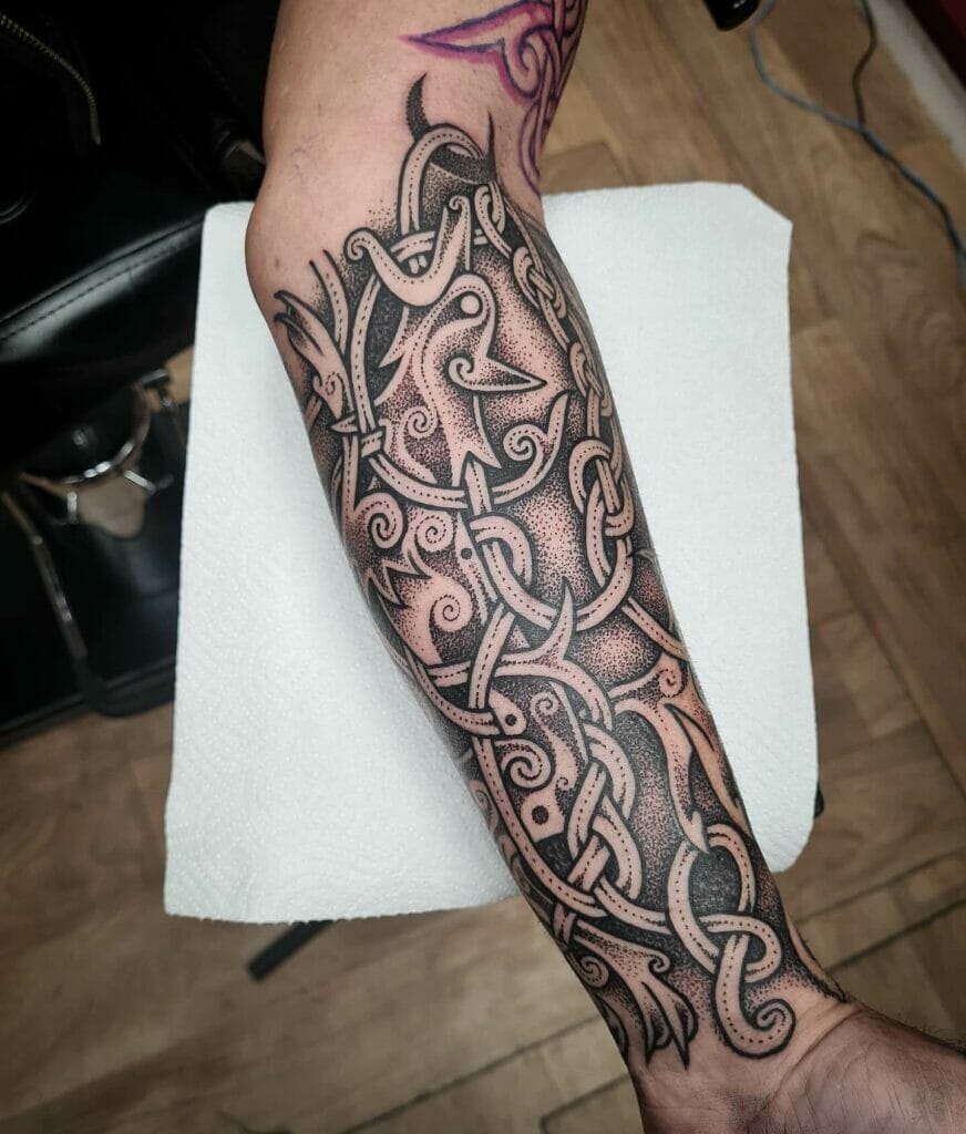Amazing Celtic Half Sleeve Tattoo Ideas