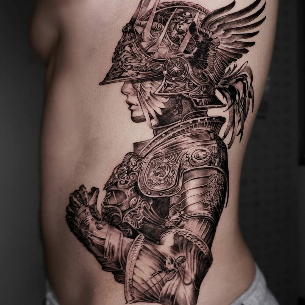 Detailed and Technical Valkyrie Tattoos You Will Love