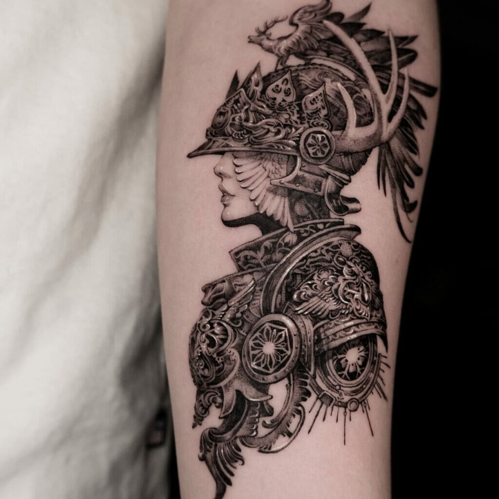 Viking Valkyrie Tattoo