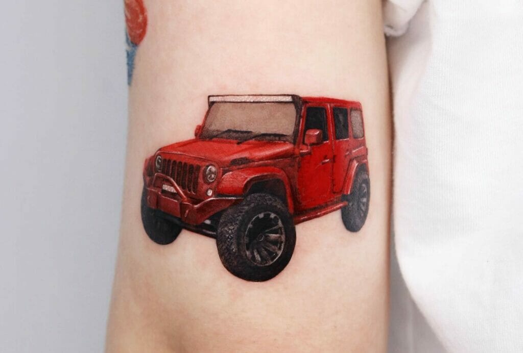 3,553 Likes, 45 Comments - Faster Living (@fasterliving) on Instagram:  “What do you think of this tattoo?! Tag a friend … | Gear tattoo, Pattern  tattoo, Jeep tattoo