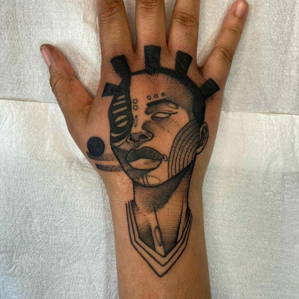 African Tribal Tattoo