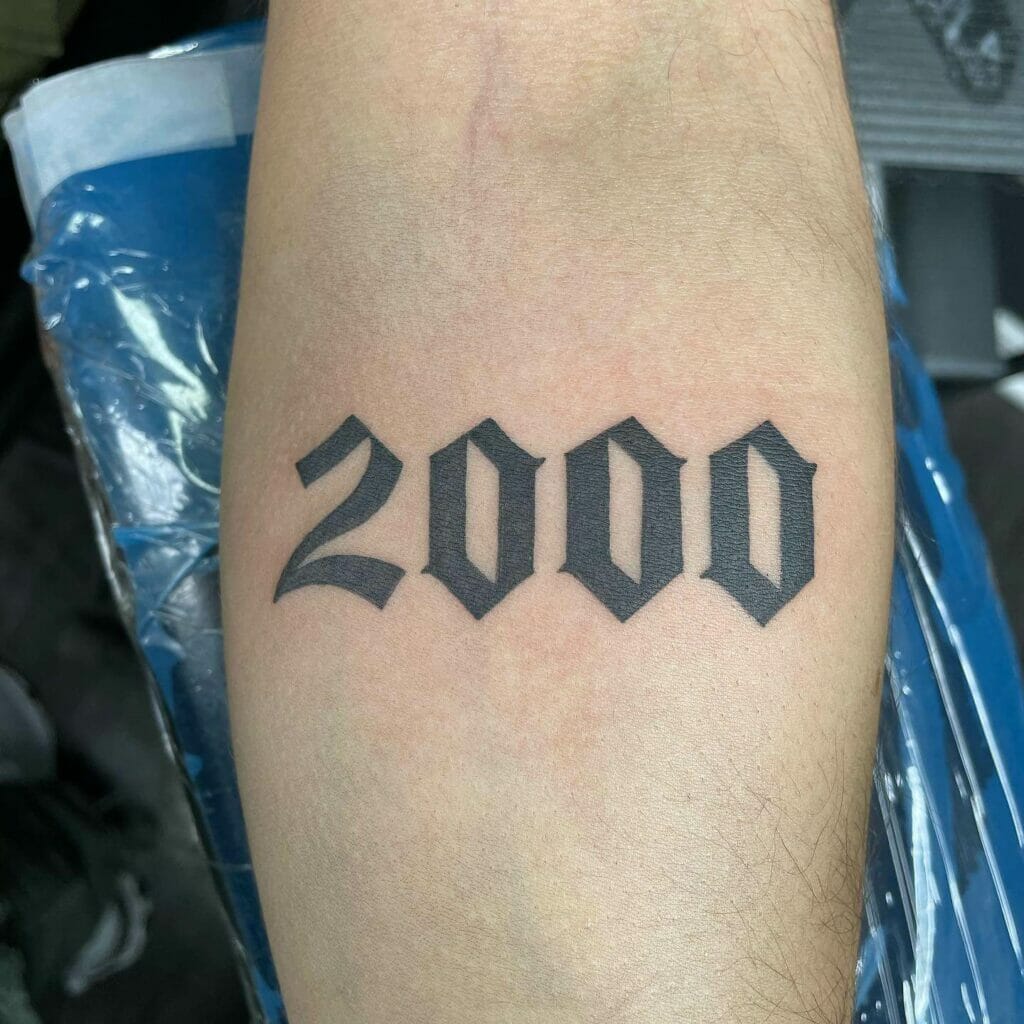 The Flawless 2000 Arm Tattoo Design