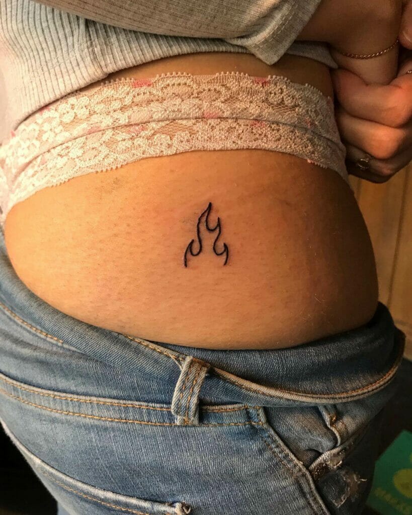 Tiny Flame Tattoo Ideas
