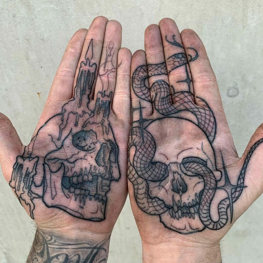 Palm-Size Tattoo