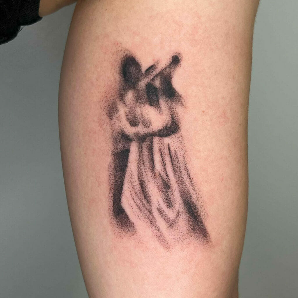 Whip Shading Dancing Lovers Tattoo