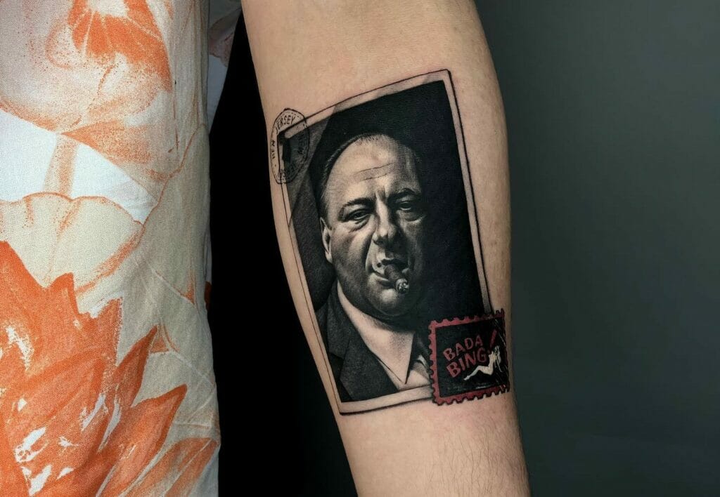 Tony Soprano Tattoo