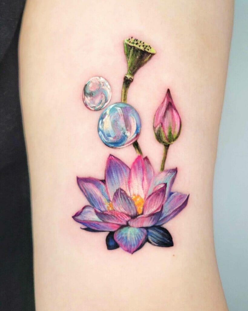 Beautiful Bubble Tattoo Designs
