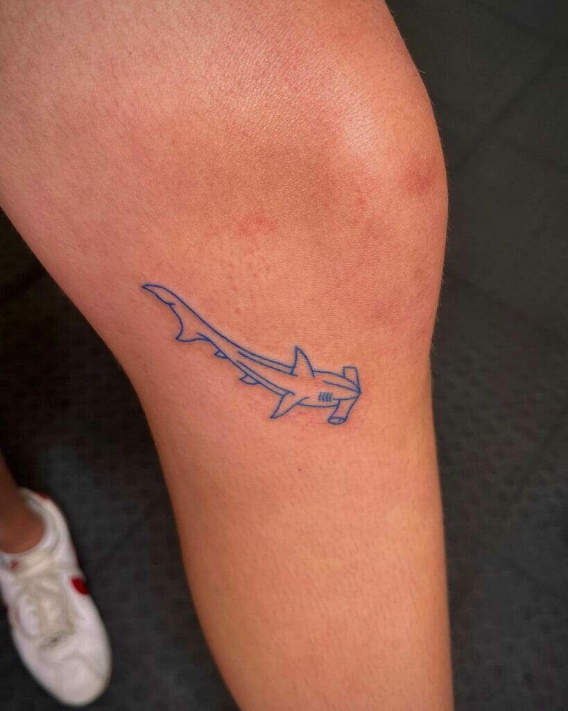 Blue Shark Tattoos