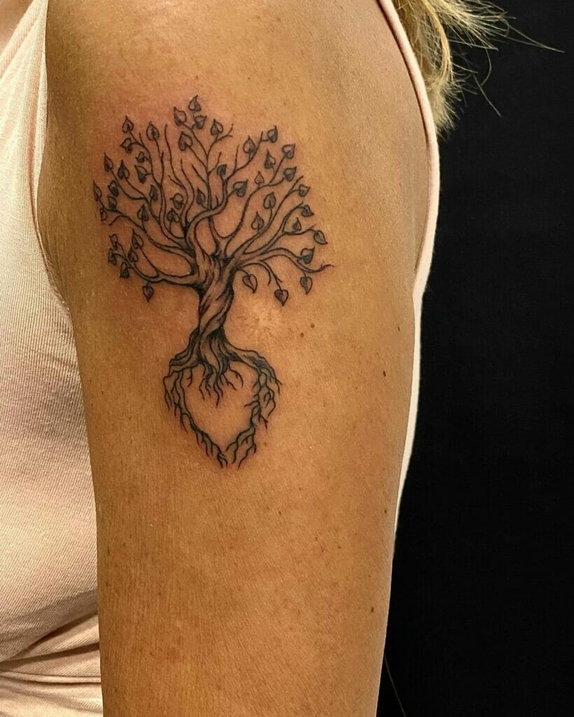Detailed Tree Of Life Tattoo Ideas