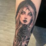 Black Goddess Tattoo
