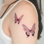 Female Butterfly Tattoo