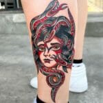 Small Medusa Tattoo