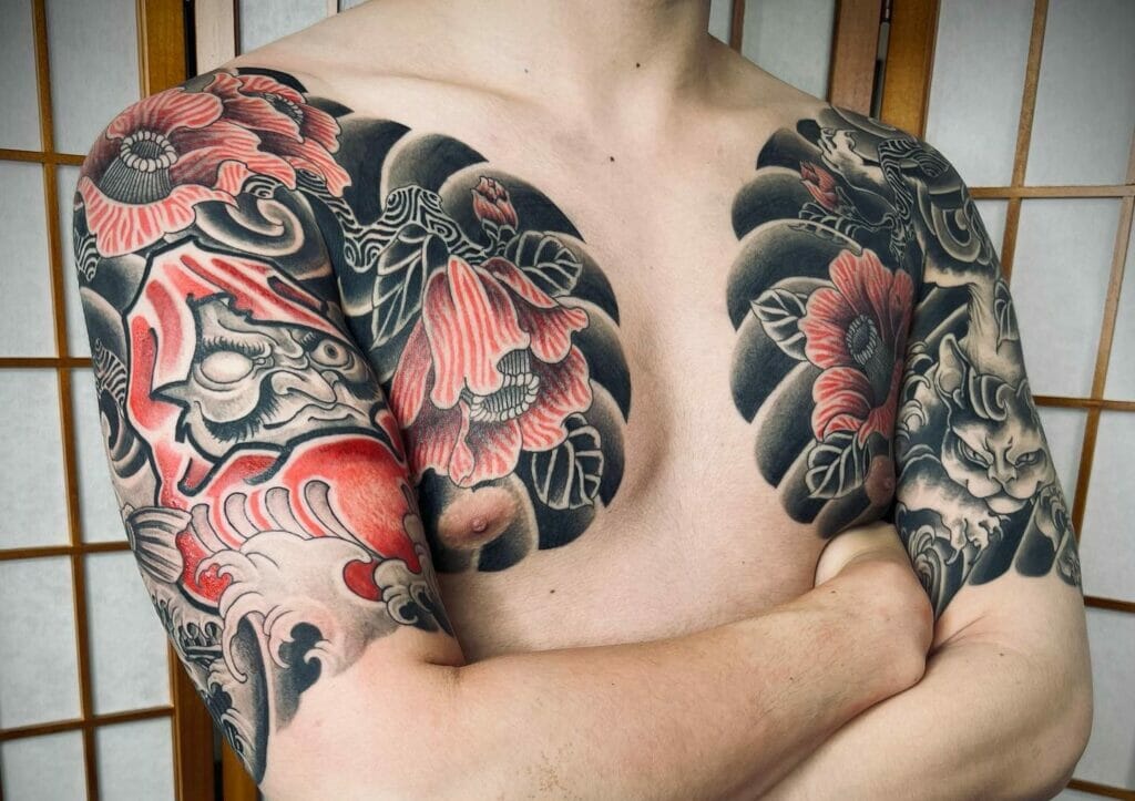Japanese Half-Sleeve Tattoo