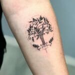 Small Tree of Life Tattoo