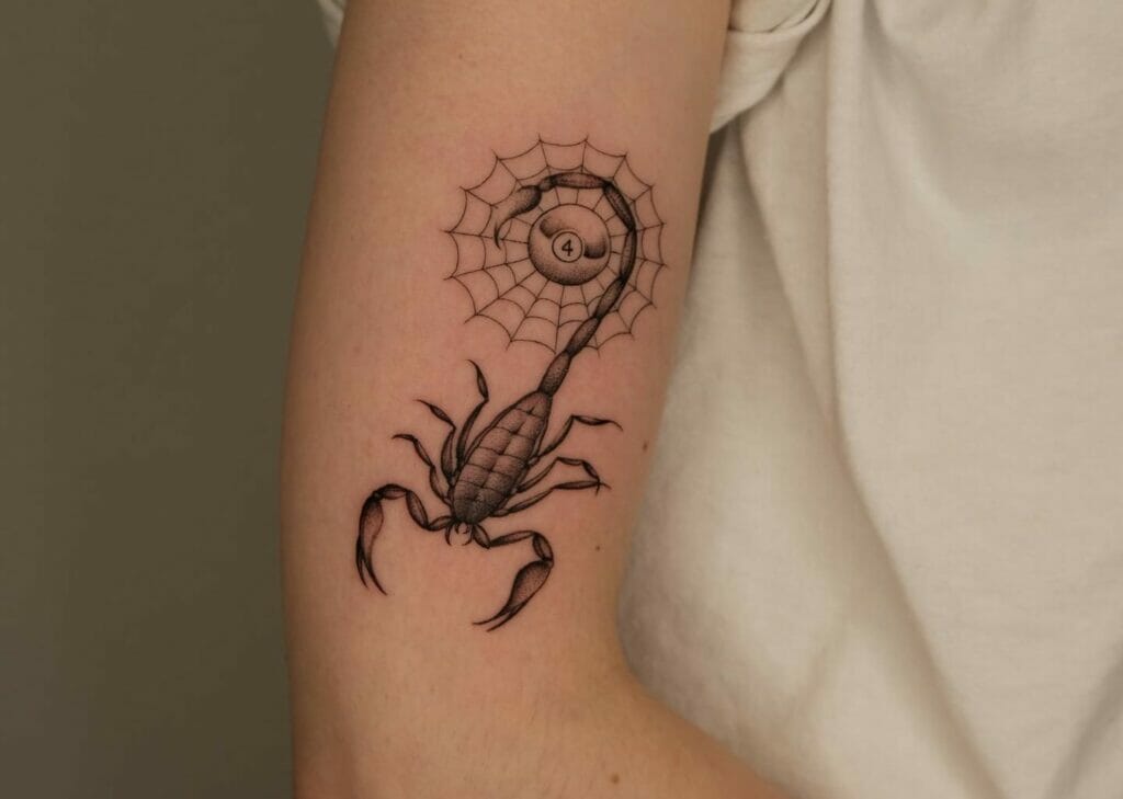 Traditional Scorpion Tattoo