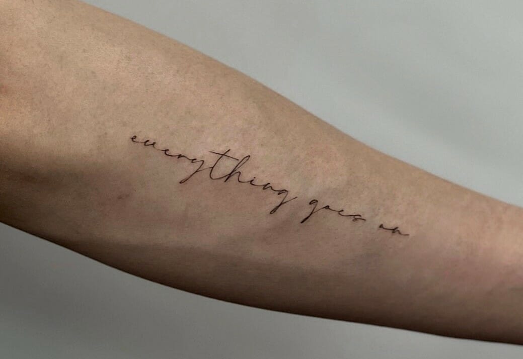 Handwriting Font Waterproof Temporary Tattoo Sticker Text Word Chicano  Lettering Body Art Arm Wrist Fake Tatoo For Women Men  AliExpress