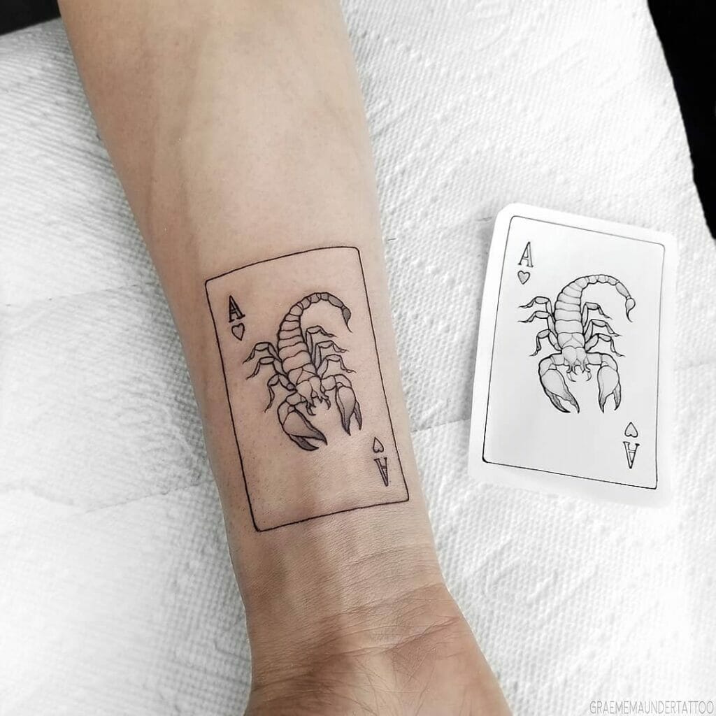 Small Scorpion Tattoo Ideas