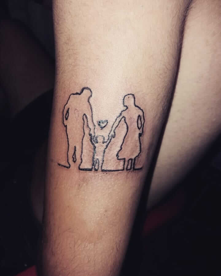 Family Dedication Tattoo