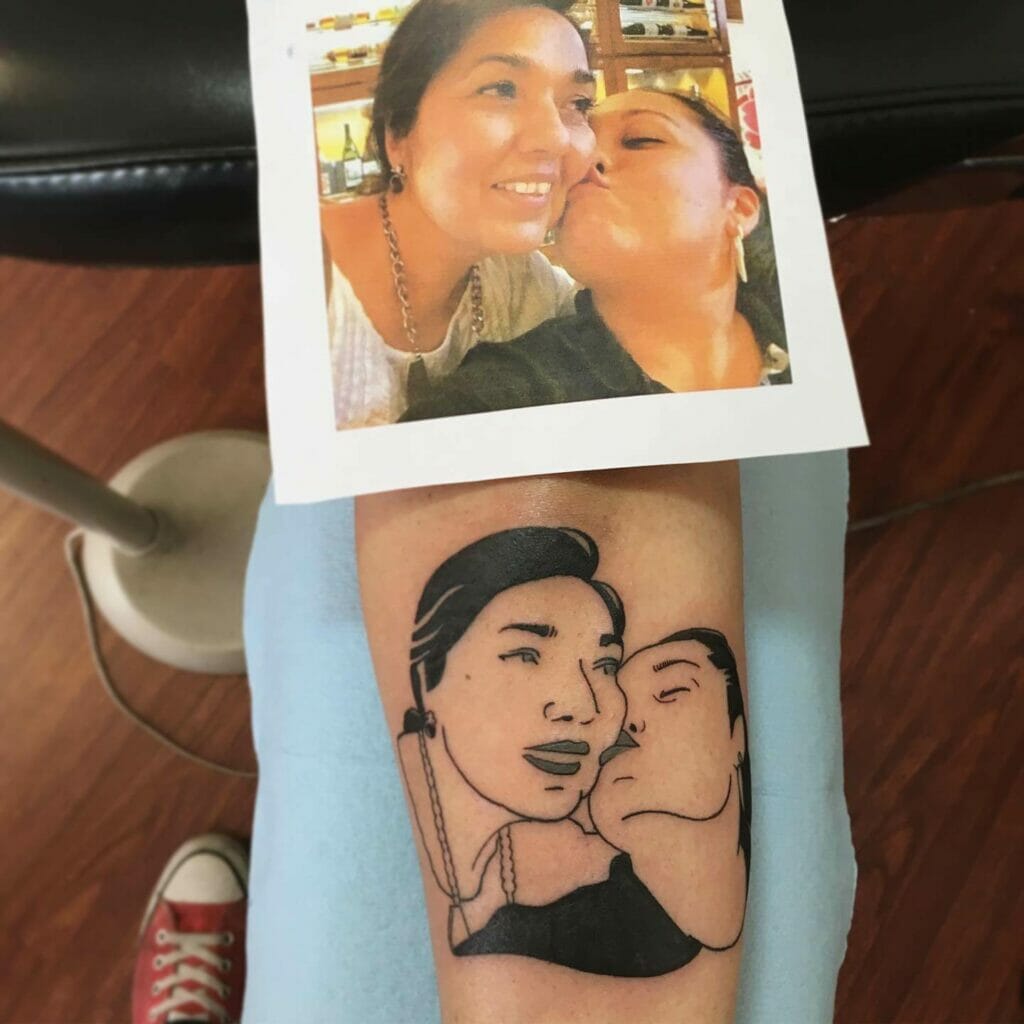 Mother Dedication Tattoo