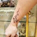Flower Wrist Tattoo