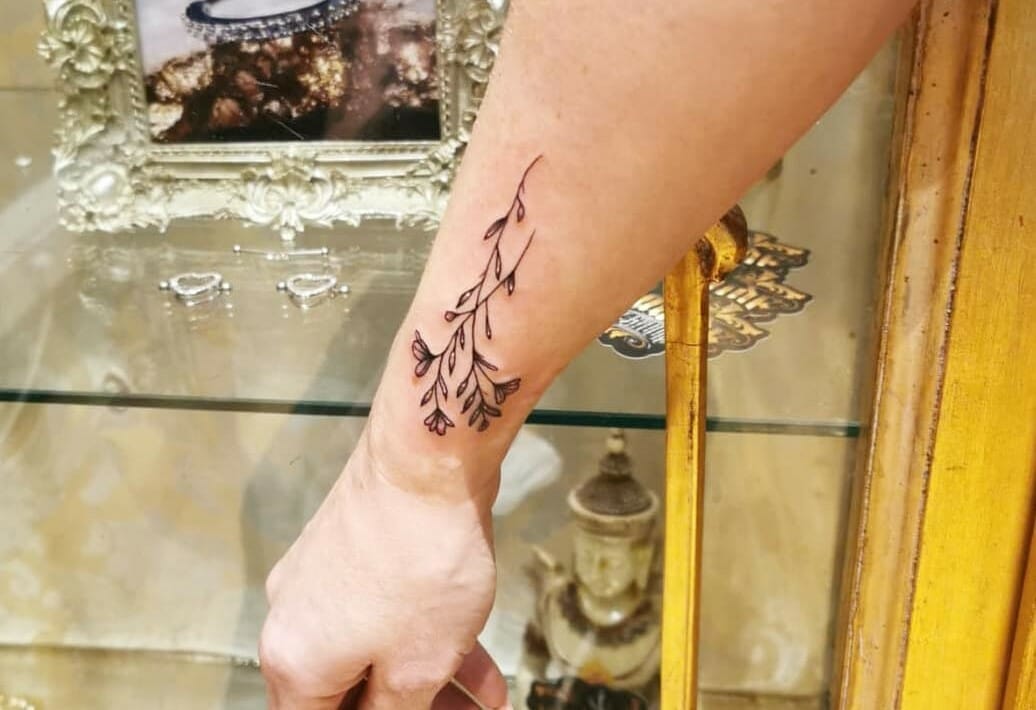 Flower Wrist Tattoo - Etsy