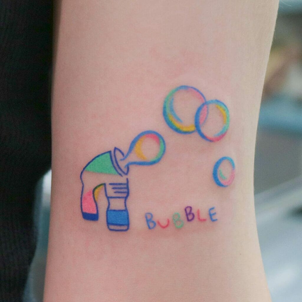 Cute Bubble Tattoo Ideas