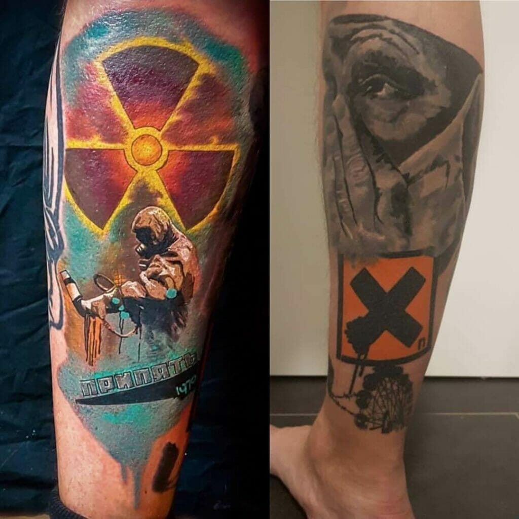 Radiation Colour Tattoo