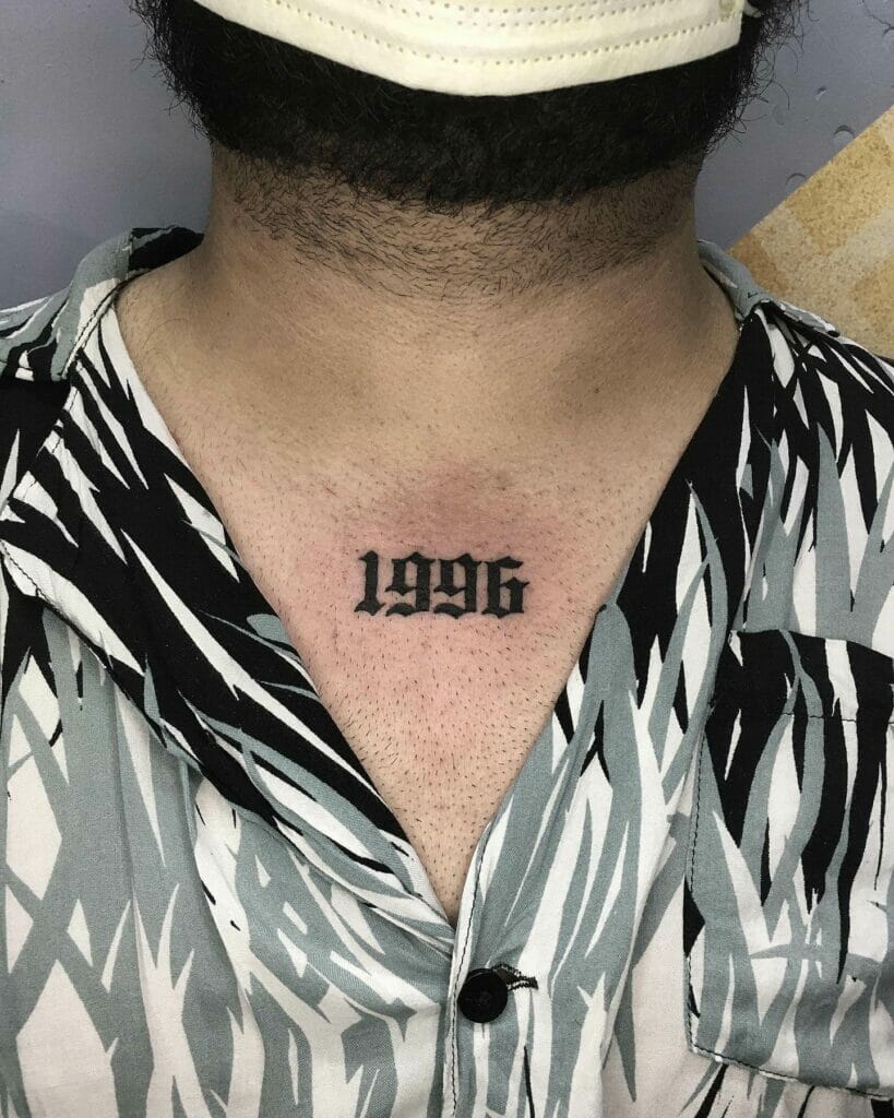 1996 Chest Tattoo