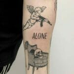 Alone Tattoo Ideas